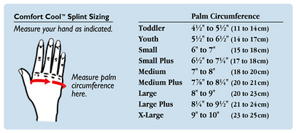 COMFORT COOL CMC THUMB RESTRICTION