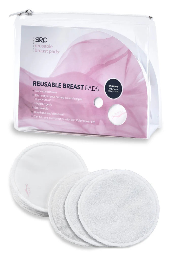 SRC REUSABLE BAMBOO BREAST PADS